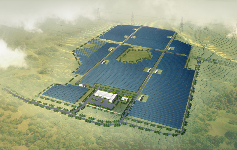 7---阿特斯（中国）投资有限公司云南沾益10MW光伏地面电站项目效果图.JPG